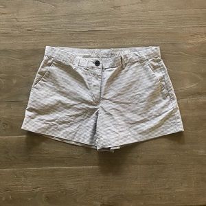 Gap Khaki Striped Shorts - Size 6